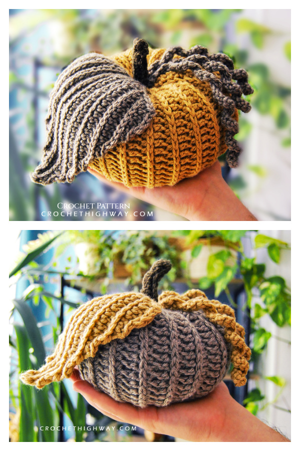 No Slip Stitch Given Pumpkin Crochet Pattern