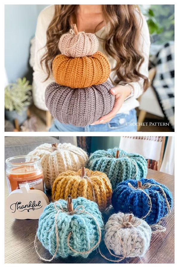 Rustic Farmhouse Pumpkin Crochet Pattern