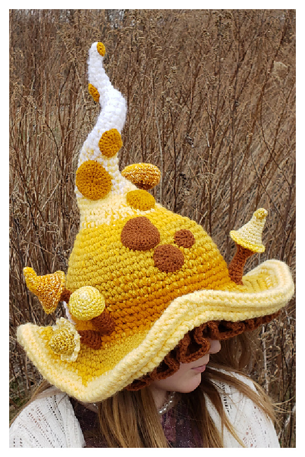 Twisted Toadstool Hat Crochet Pattern