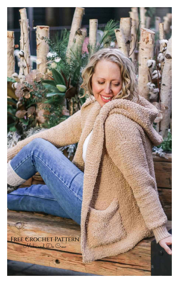 Sherpa Sweater Free Crochet Pattern