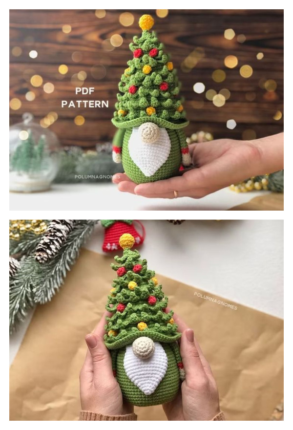 Gnome Christmas&nbsp;Tree Crochet Pattern
