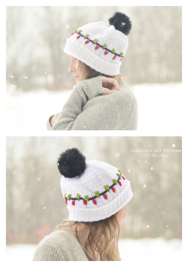 Christmas Vacation Beanie Crochet Pattern Free