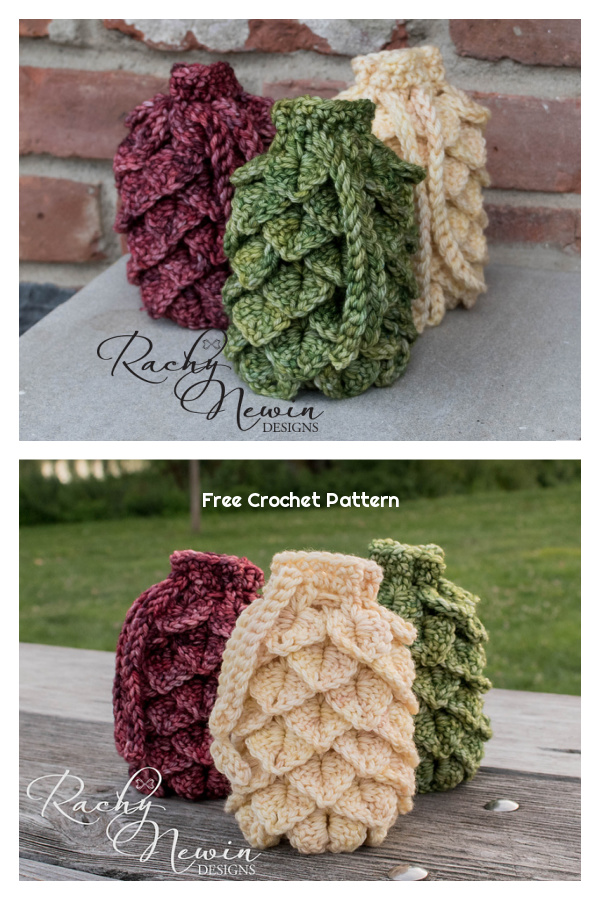 Mother of Dragons Dice Bag Free Crochet Pattern