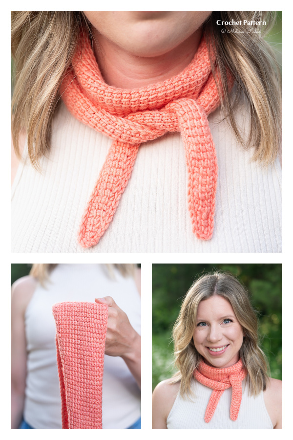 Tunisian Six Thirty Scarf Crochet Pattern