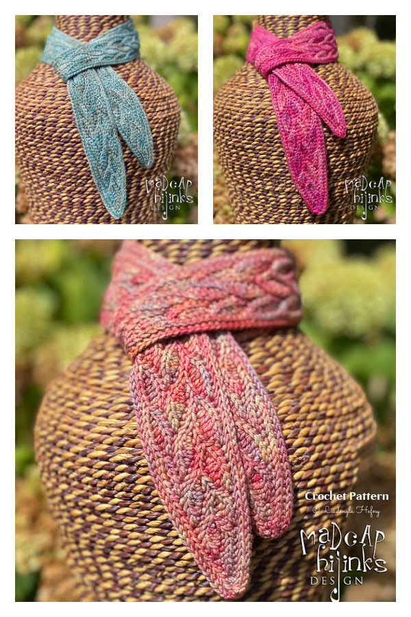 Hope Eternal Scarf Crochet Pattern