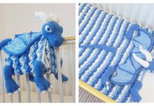 3in1 Ice Dragon Baby Blanket Crochet Pattern 3in1 Ice Dragon Baby Blanket Crochet Pattern