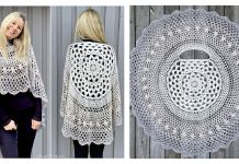 Romantic Asymmetrical Poncho Free Crochet Pattern Romantic Asymmetrical Poncho Free Crochet Pattern