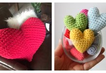 Crochet Puffy Heart Amigurumi Free Patterns Crochet Puffy Heart Amigurumi Free Patterns
