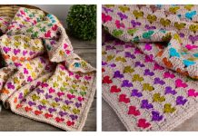 Heart Baby Blanket Crochet Pattern Heart Baby Blanket Crochet Pattern