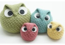 Chubby Owl Family Crochet Pattern Chubby Owl Family Crochet Pattern