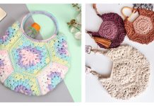 Hexagon Bag Crochet Patterns Hexagon Bag Crochet Patterns
